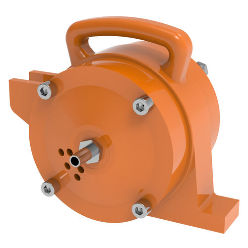 Motore vibrante ad aria - KVM-HV series - KEM-P VIBRATION MOTORS - pneumatico / circolare / per parete