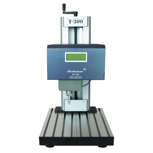 Macchina di marcatura a micropercussione - MK-300 - Marksman marking system - per materie plastiche / da banco / automatica