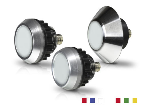 Indicatore luminoso permanente - CTL1 series - CAPTRON - LED / montato su pannello / resistente all'acqua