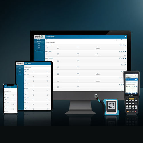 Soluzione software di supervisione - oneGRID  - CAPTRON - di automatizzazione / di gestione dei magazzini WMS / di comando di processo