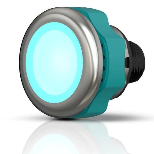 Indicatore luminoso in acciaio inossidabile - CANEO series10 Signal Stainless Steel - CAPTRON - LED / montato su pannello / filettato