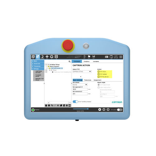 Software TCP - URCap - CAPTRON - di gestione / di supervisione / di calibrazione