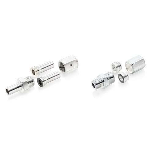 Raccordo per aria compressa - UHP, HP - SERTO - filettato / a compressione / da saldare