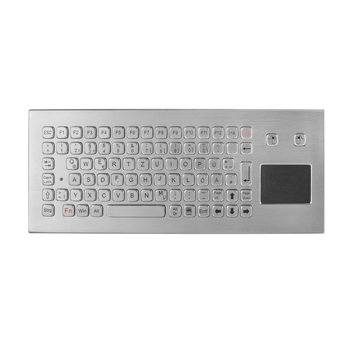 Tastiera da ufficio - K-TEK-A361TP-FN-DT-DWP - Key Technology China Limited - con tasto Fn / con mouse integrato a due tasti / 85 tasti