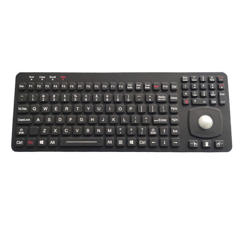 Tastiera ad incastro - K-TEK-M366-OTB-KP-FN-BL-OEM - Key Technology China Limited - a tasti meccanici / con tasto Fn / con mouse integrato a tre tasti