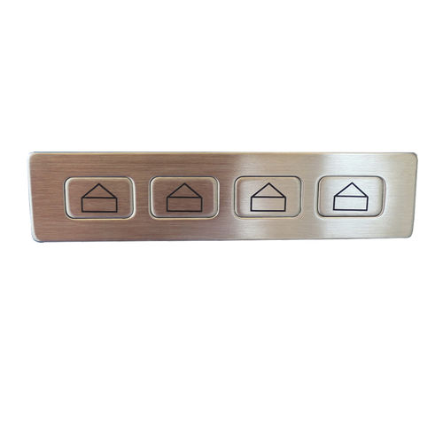 Tastiera numerica 4 tasti - K-TEK-B116FK - Key Technology China Limited - ad incastro / in acciaio inossidabile / IP65