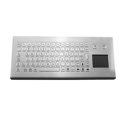 Tastiera da ufficio - K-TEK-B365-RTP-FN-DT-DWP - Key Technology China Limited - con tasto Fn / con mouse integrato a due tasti / 85 tasti