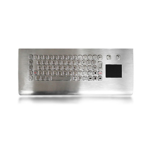 Tastiera da ufficio - K-TEK-A343TP-MDT-DWP - Key Technology China Limited - con mouse integrato a due tasti / 70 tasti / con touchpad