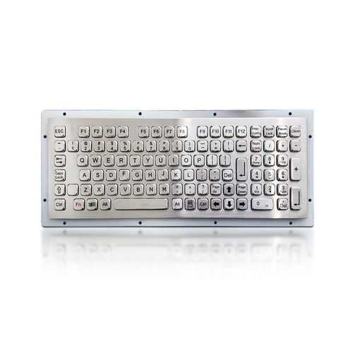 Tastiera ad incastro - K-TEK-A340KP-FN-DWP - Key Technology China Limited - 102 tasti / ad uso industriale / per uso esterno