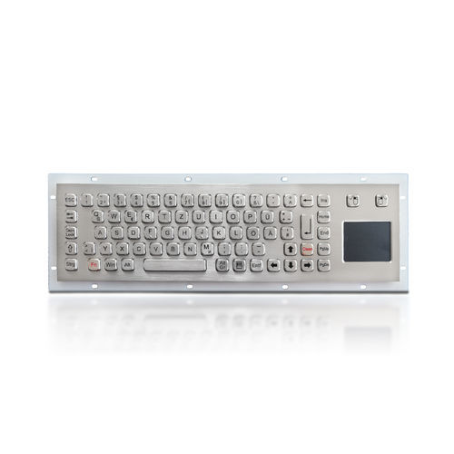 Tastiera ad incastro - K-TEK-A392TP-DWP - Key Technology China Limited - con mouse integrato a due tasti / 74 tasti / con touchpad