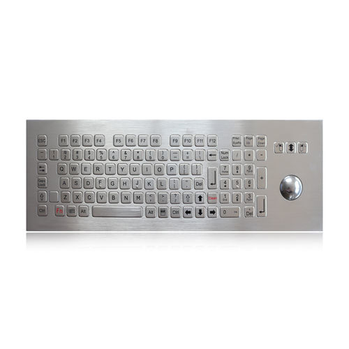 Tastiera ad incastro - K-TEK-B420-MTB-KP-FN-DWP - Key Technology China Limited - con tasto Fn / con mouse integrato a tre tasti / 104 tasti