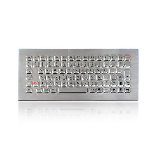 Tastiera ad incastro - K-TEK-A290-FN-DWP - Key Technology China Limited - con tasto Fn / 83 tasti / per uso esterno