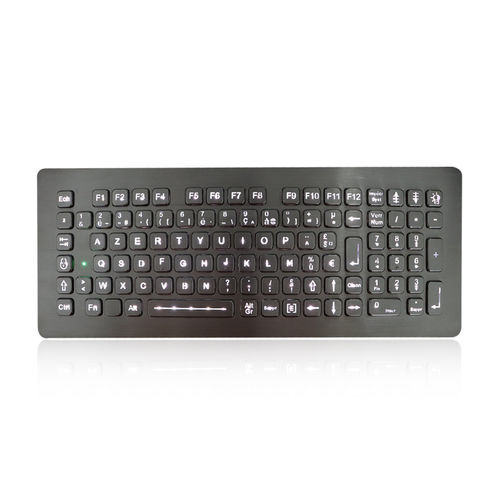 Tastiera ad incastro - K-TEK-A360KP-FN-BL-DWP - Key Technology China Limited - con tasto Fn / 102 tasti / per uso esterno