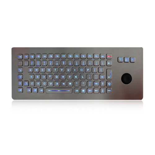 Tastiera ad incastro - K-TEK-A361-DHP-FN-BL-DWP - Key Technology China Limited - con tasto Fn / con mouse integrato a tre tasti / 86 tasti