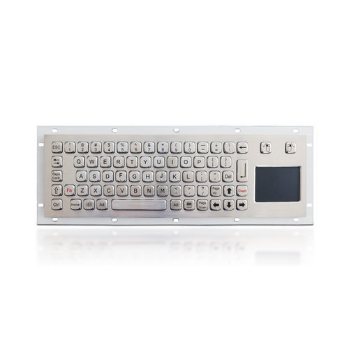 Tastiera ad incastro - K-TEK-A343TP-DWP - Key Technology China Limited - con tasto Fn / con mouse integrato a due tasti / 70 tasti