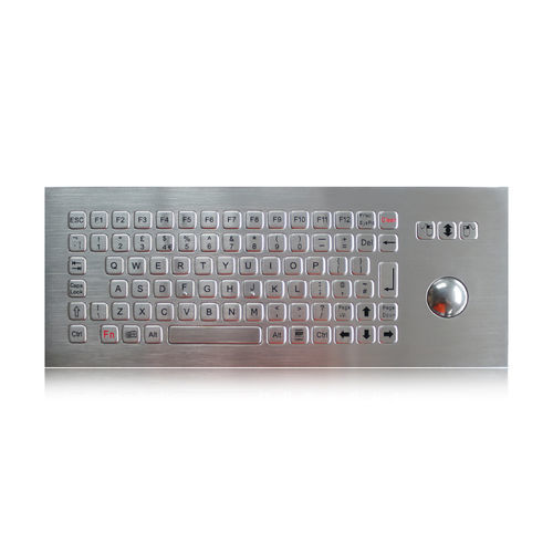 Tastiera ad incastro - K-TEK-B361-OTB-FN-DWP - Key Technology China Limited - con tasto Fn / con mouse integrato a tre tasti / 86 tasti