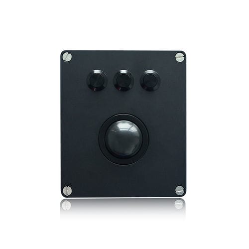 Trackball meccanico - K-TEK-M110-38-MTB-AVB-NV-151B - Key Technology China Limited - ad incastro / 38 mm / USB