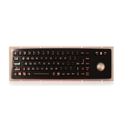 Tastiera ad incastro - K-TEK-M380-OTB-BL-BT-IL-DWP - Key Technology China Limited - con tasto Fn / con mouse integrato a tre tasti / 76 tasti