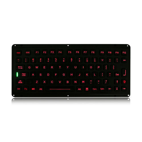 Tastiera ad incastro - K-TEK-M298-FN-BL-BT - Key Technology China Limited - con tasto Fn / 82 tasti / industriale
