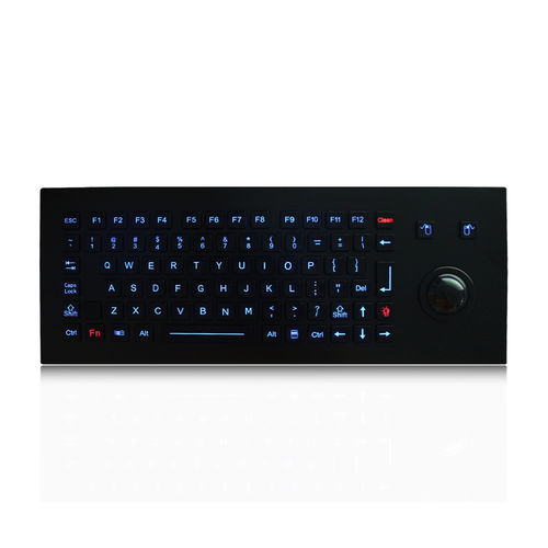 Tastiera ad incastro - K-TEK-M361-MTB-FN-BL-BT-DWP - Key Technology China Limited - con tasto Fn / con mouse integrato a tre tasti / 85 tasti