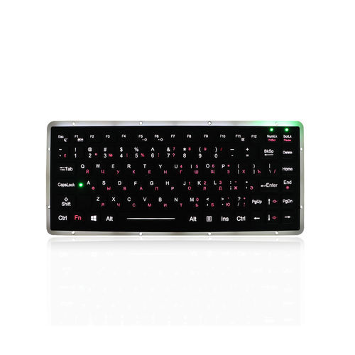 Tastiera ad incastro - K-TEK-M270-FN-AC-BL-DWP - Key Technology China Limited - con tasto Fn / 86 tasti / industriale