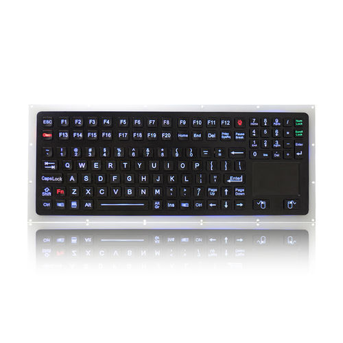 Tastiera ad incastro - K-TEK-M360TP-KP-FN-BL-BT-DWP - Key Technology China Limited - con tasto Fn / con mouse integrato a due tasti / 116 tasti
