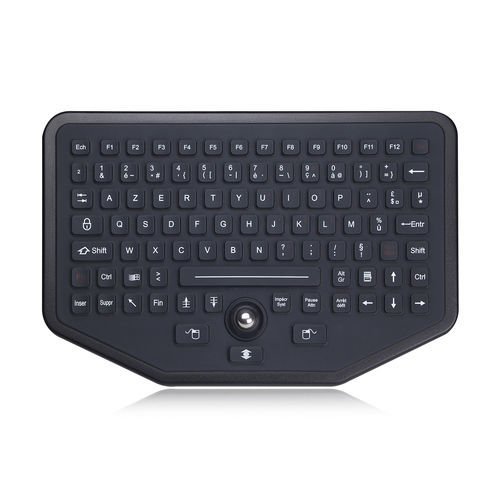 Tastiera da ufficio - K-TEK-M275-OTB-FN-DT - Key Technology China Limited - a tasti meccanici / con tasto Fn / con mouse integrato a tre tasti