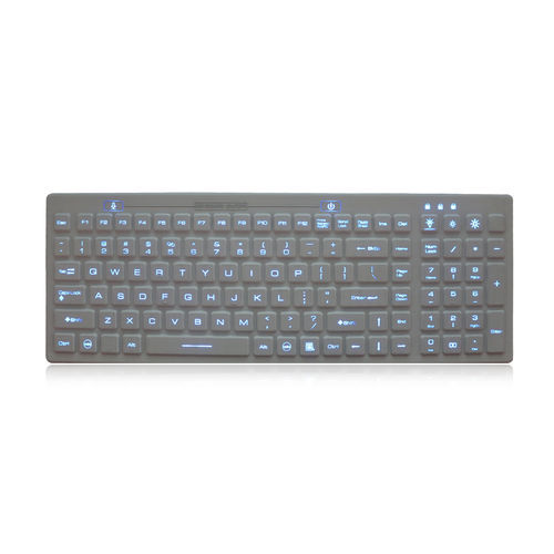 Tastiera a tenuta stagna - K-TEK-M380KP-FN-DT-BL - Key Technology China Limited - da ufficio / a tasti meccanici / con tasto Fn