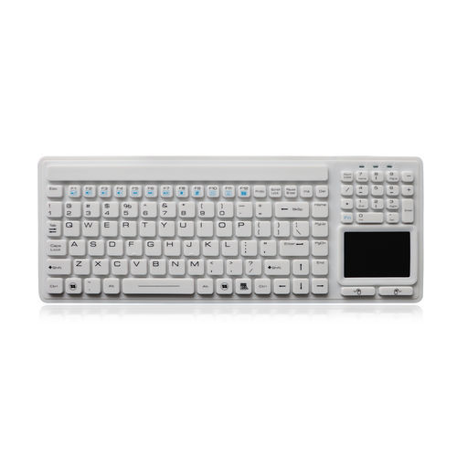 Tastiera con touchpad - K-TEK-M347TP-KP-FN-DT - Key Technology China Limited - da ufficio / a tasti meccanici / con tasto Fn