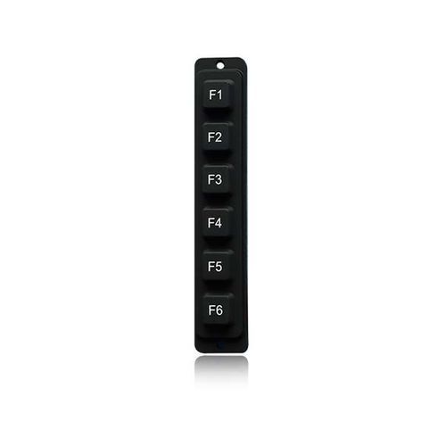 Tastiera numerica di controllo - K-TEK-M18FK - Key Technology China Limited - 6 tasti / ad incastro / in gomma siliconica