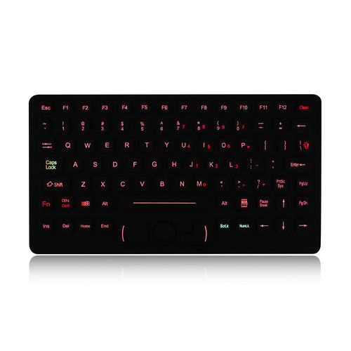 Tastiera ad incastro - K-TEK-M276HP-FN-BL-ML-EMC-OEM - Key Technology China Limited - a tasti meccanici / con tasto Fn / con mouse integrato a tre tasti