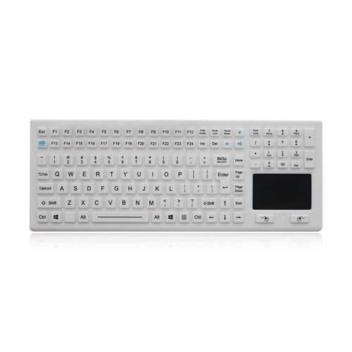 Tastiera da ufficio - K-TEK-M369TP-KP-FN-DT - Key Technology China Limited - a tasti meccanici / con tasto Fn / con mouse integrato a due tasti
