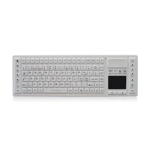 Tastiera da ufficio - K-TEK-M415TP-FN-DT-WF - Key Technology China Limited - a tasti meccanici / con tasto Fn / con mouse integrato a due tasti