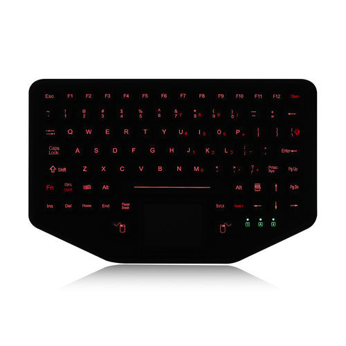 Tastiera da ufficio - K-TEK-M275TP-FN-BL-NV-151B-FDT - Key Technology China Limited - a tasti meccanici / con tasto Fn / con mouse integrato a due tasti