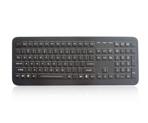 Tastiera da ufficio - K-TEK-M396KP-FN-DT - Key Technology China Limited - con tasto Fn / 108 tasti / ad uso industriale