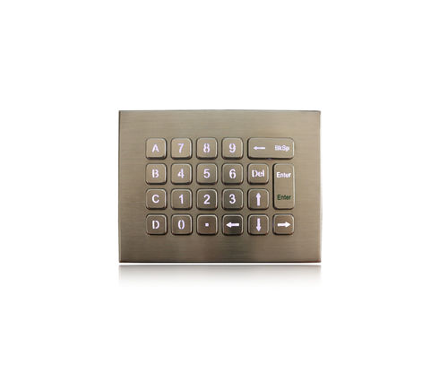 Tastiera numerica 22 tasti - K-TEK-B140KP-BL-NV-151B-DT-DWP - Key Technology China Limited - benchtop / in acciaio inossidabile spazzolato / USB