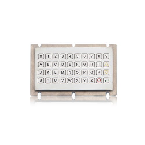 Tastiera numerica 40 tasti - K-TEK-B80KP-40-IT-DWP - Key Technology China Limited - ad incastro / in acciaio inossidabile / RS-232