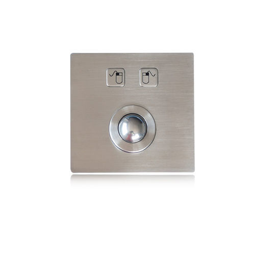 Trackball ottico - K-TEK-B95-25-OTB-UT-DWP - Key Technology China Limited - ad incastro / 1 inch (25 mm) / in acciaio inossidabile