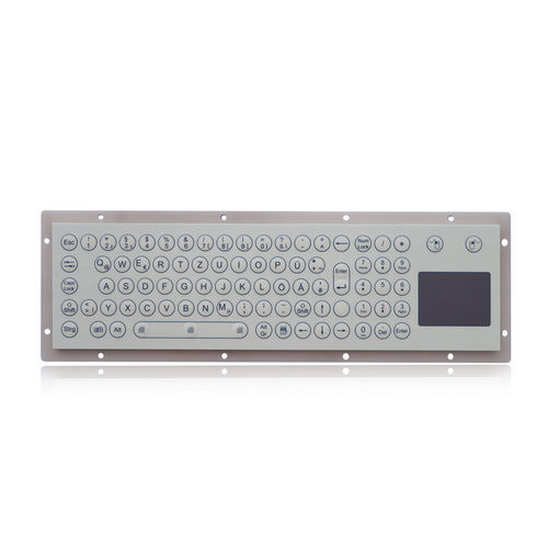 Tastiera ad incastro - K-TEK-D392TP-KP - Key Technology China Limited - a tasti meccanici / a membrana / con mouse integrato a due tasti