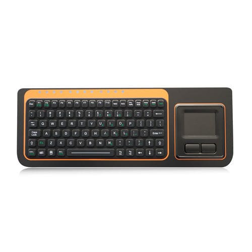 Tastiera ad incastro - K-TEK-M418TP-FN-BL-ML-OEM - Key Technology China Limited - a tasti meccanici / con tasto Fn / con mouse integrato a due tasti