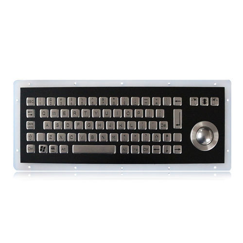 Tastiera ad incastro - K-TEK-B255-25-OTB-BT-UT-DWP - Key Technology China Limited - 71 tasti / con trackball / per centro pubblico e terminale Internet