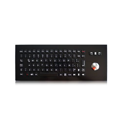 Tastiera ad incastro - K-TEK-A361-OTB-FN-BT-DWP - Key Technology China Limited - con tasto Fn / con mouse integrato a tre tasti / 86 tasti