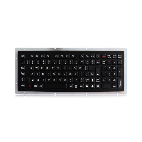 Tastiera ad incastro - K-TEK-A340KP-FN-BT-DWP - Key Technology China Limited - con tasto Fn / 102 tasti / per uso esterno