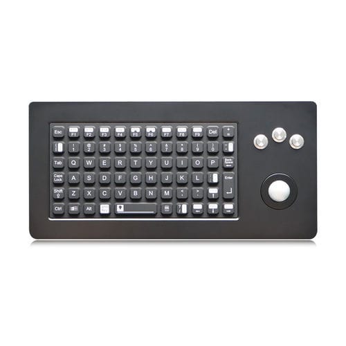 Tastiera ad incastro - K-TEK-M280-OTB-FN-ML-BT-DWP - Key Technology China Limited - con tasto Fn / con mouse integrato a tre tasti / con trackball