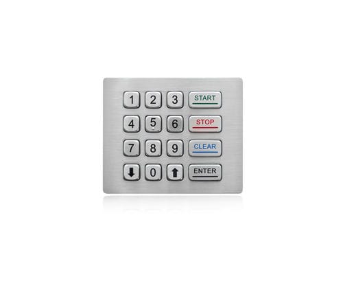 Tastiera numerica 16 tasti - K-TEK-A120KP-DWP - Key Technology China Limited - ad incastro / in acciaio inossidabile / RS-232