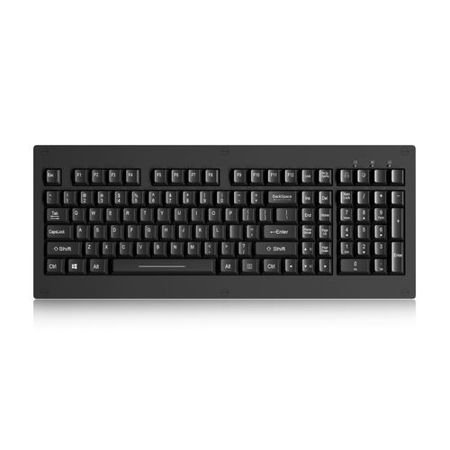 Tastiera ad incastro - K-TEK-M418KP-FN-BL-MA-NV-151B - Key Technology China Limited - a tasti meccanici / con tasto Fn / 107 tasti