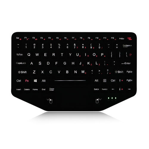 Tastiera ad incastro - K-TEK-M275TP-FN-BL-ML-DWP - Key Technology China Limited - a tasti meccanici / con mouse integrato a due tasti / con tasto Fn