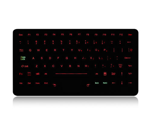 Tastiera da ufficio - K-TEK-M276TP-FN-BL-ML-FDT - Key Technology China Limited - a tasti meccanici / con tasto Fn / con mouse integrato a due tasti