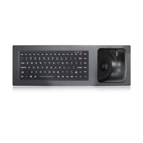 Tastiera ad incastro - K-TEK-M465-38-MTB-AVB-FN-BL-NV-151B - Key Technology China Limited - a tasti meccanici / con tasto Fn / con mouse integrato a due tasti