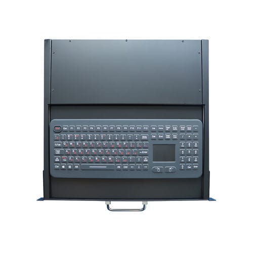 Tastiera montata su rack-cassetto - K-TEK-M399TP-KP-FN-V01 - Key Technology China Limited - a tasti meccanici / con tasto Fn / con mouse integrato a due tasti
